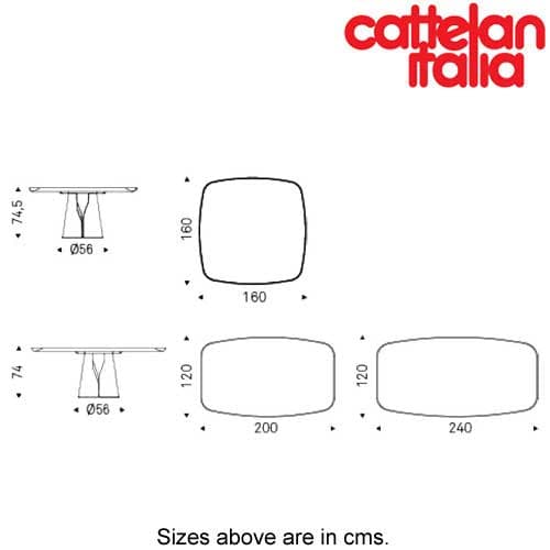 Giano Keramik Premium Dining Table Cattelan Italia Fci London