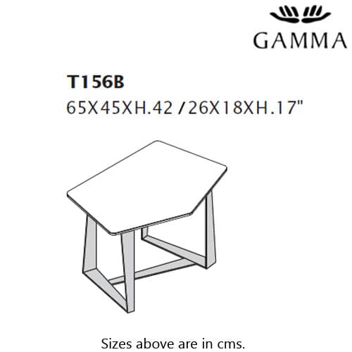 T156B Coffee Table by Gamma & Dandy