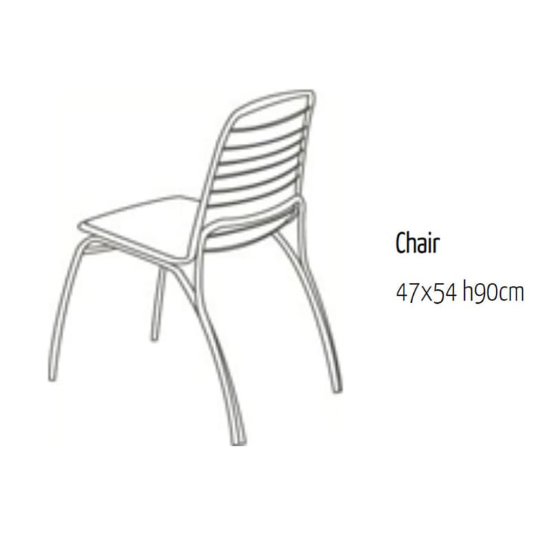 In And Out Dining Chair by Oris