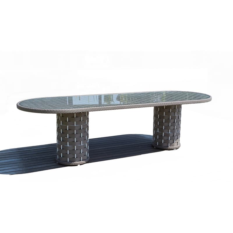 Strips 8 Seat Dining Table by Skyline Design