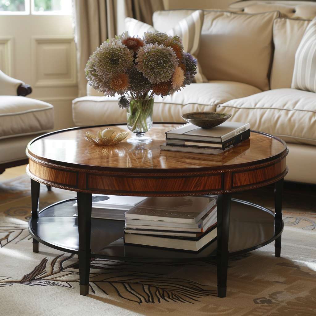 Stylish coffee tables sorted by shape