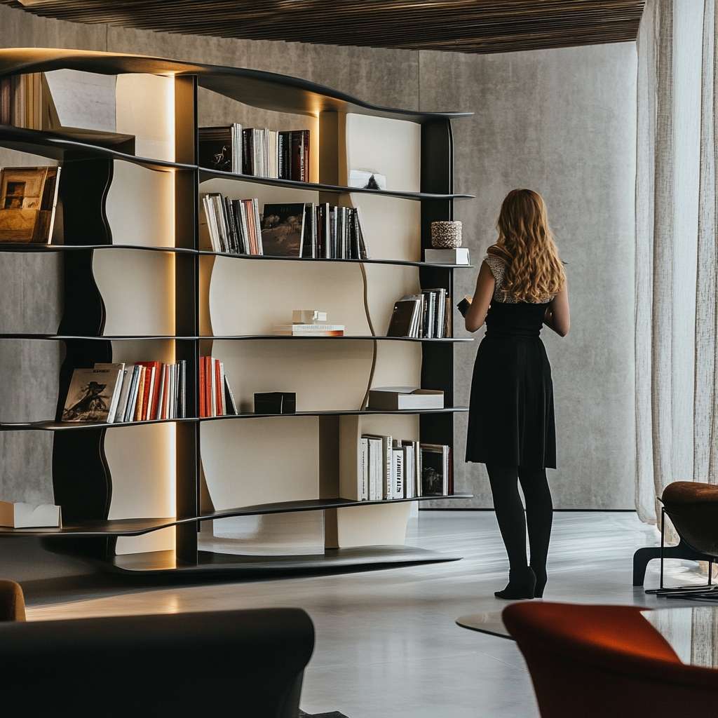 Modern Style Bookshelves For Organizing Books