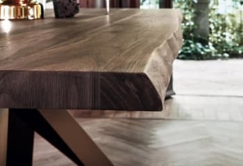 Wooden finish luxury dining tables