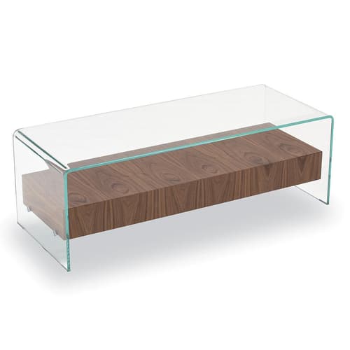 Bridge With Drawer And Shelf Coffee Table By FCI London