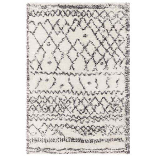 Alto Al04 Cream And Grey Rug by Attic Rugs