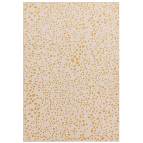 Muse Mu12 Yellow Spotty Rug by Attic Rugs