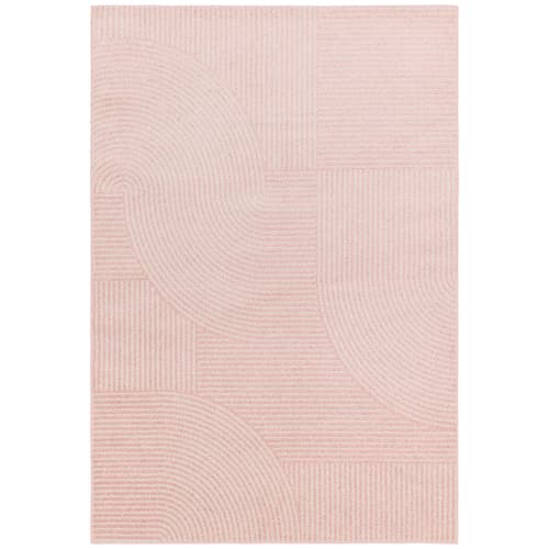 Muse Mu17 Pink Geometric Rug by Attic Rugs