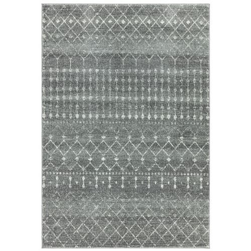 Nova Nv34 Nomadic Dark Grey Rug by Attic Rugs