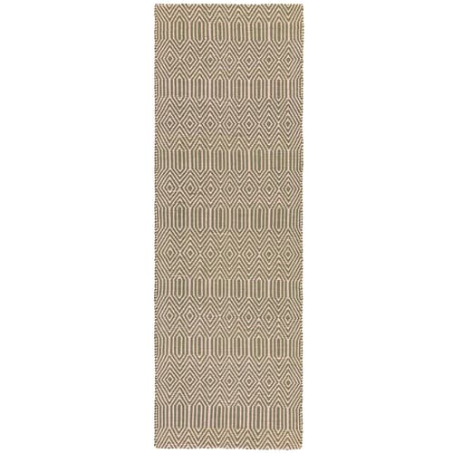 Sloan Taupe Runner Rug by Attic Rugs