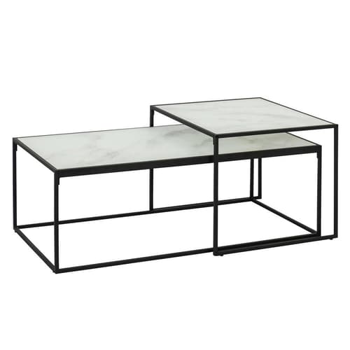 Bolton Glass Coffee Table By Dk Modern