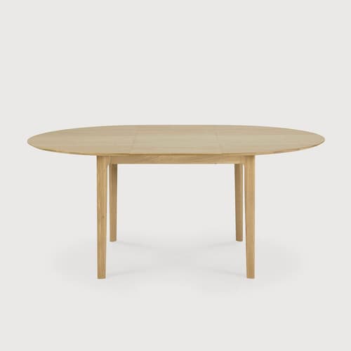 Oak Bok Extendable Round Dining Table  by FCI London