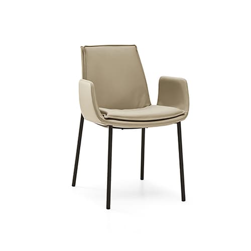 Lara Metal Legs Armchair | Italforma | FCI London