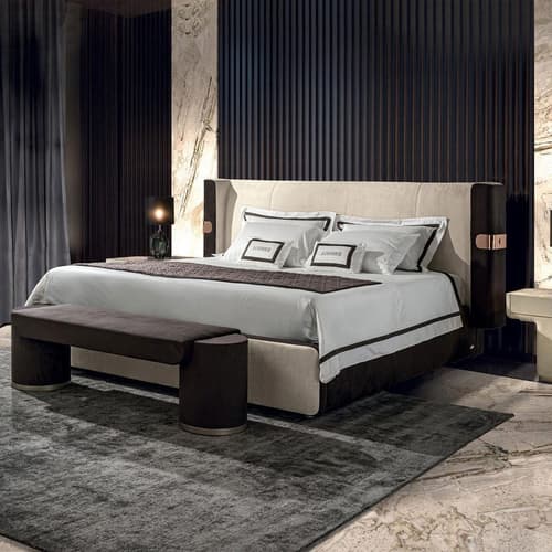 Mi Bed Double Bed by Longhi