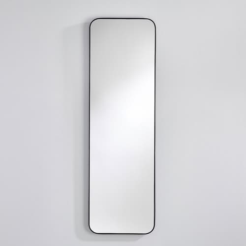 Faso Black Hall Mirror, Quick Ship