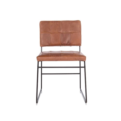 Mila Luxor Tan Dining Chair by Quick Ship