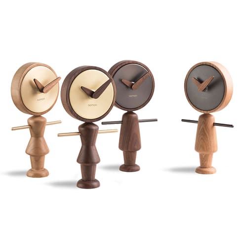 Nene and Nena Clock by Quick Ship