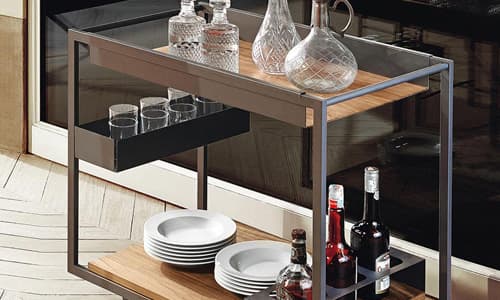 Create the Ultimate At-Home Bar with the Cattelan Italia Bar Trolleys