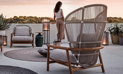 New Arrivals: Luxurious Teak Outdoor Furniture by Gloster