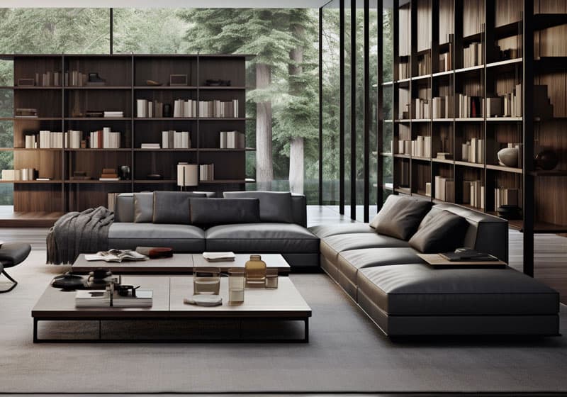 Modern luxury sofa design