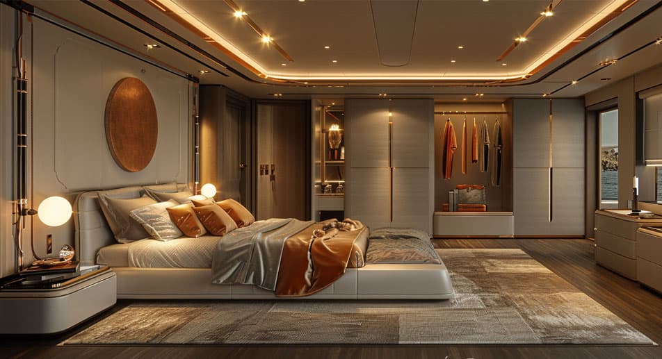 Luxury Large fitted Wardrobes For Bedroom