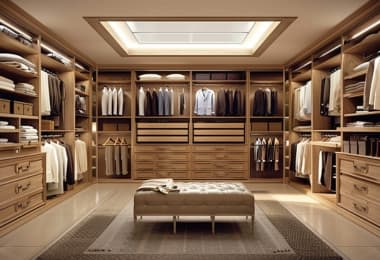 Luxury walk in wardrobes ranges