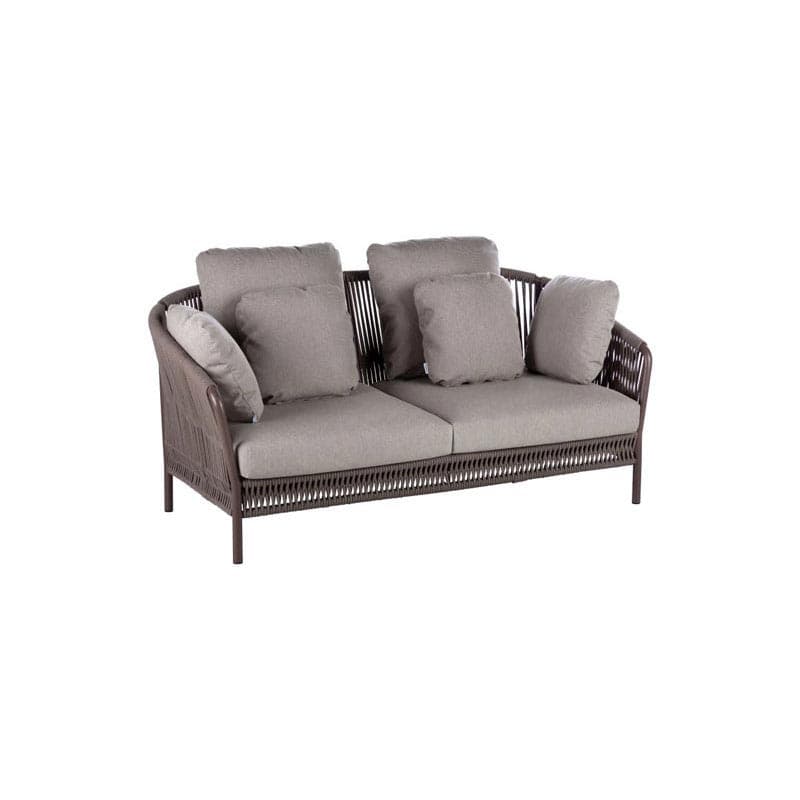 Weave 2 Seater Taupe Rope Sofa