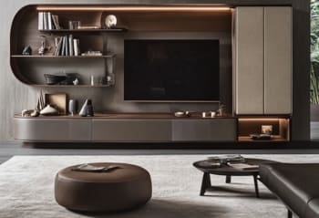 Modern TV Unit With Extra Storage