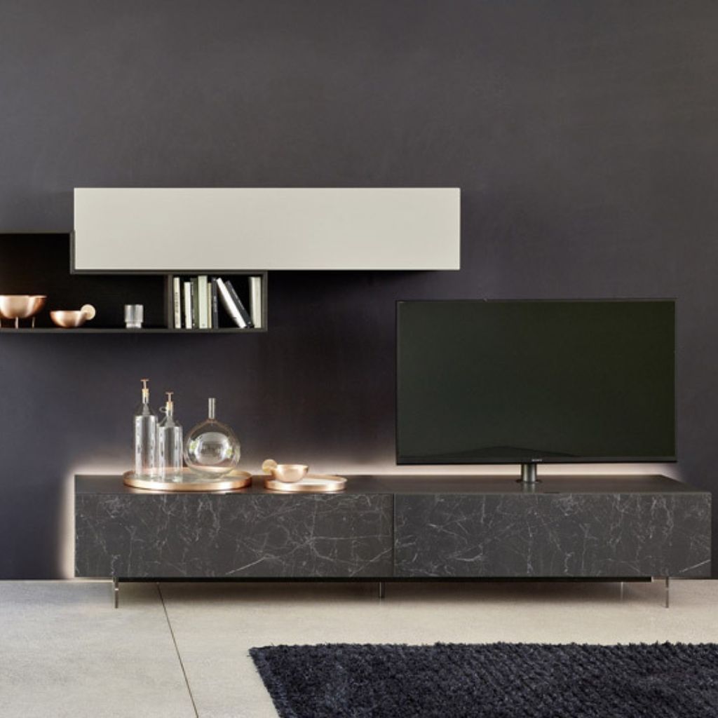 Stylish console TV units with back lighting