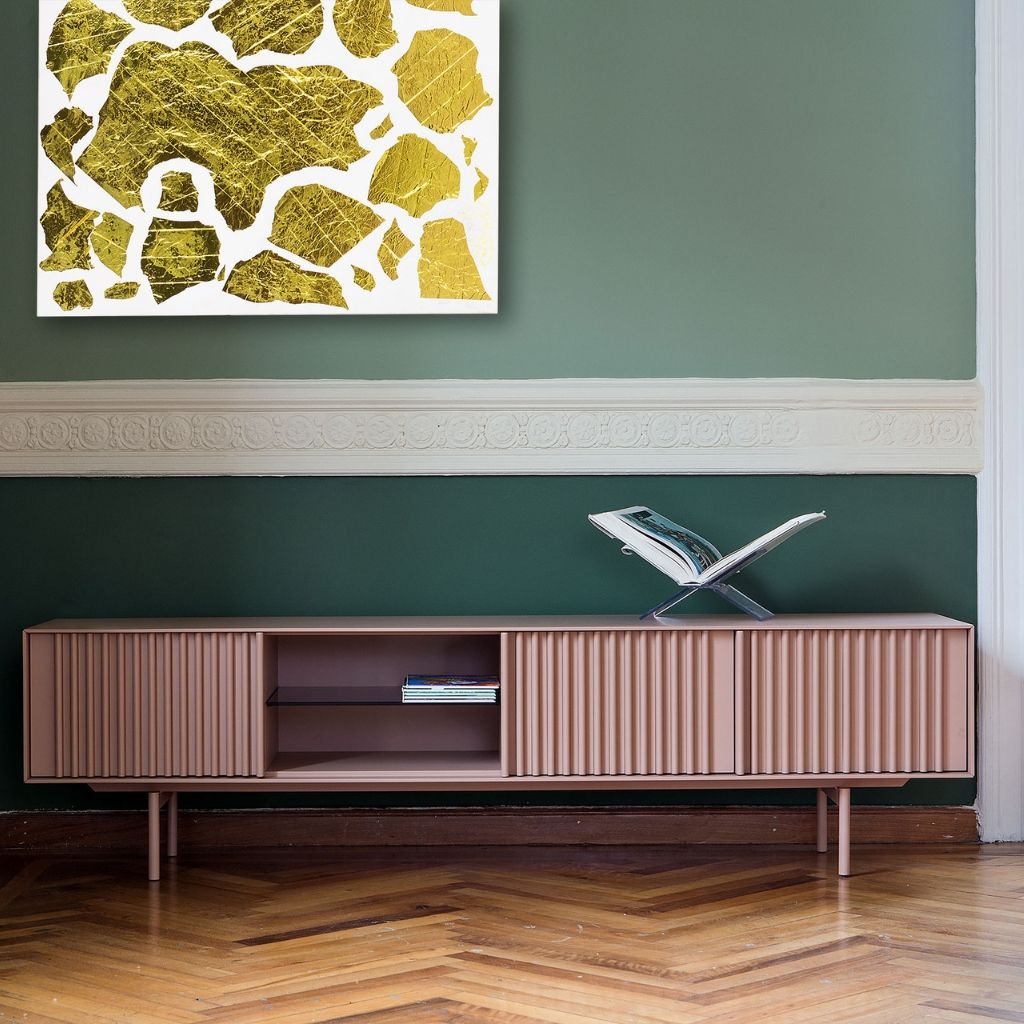 Wood TV console unit by AL2