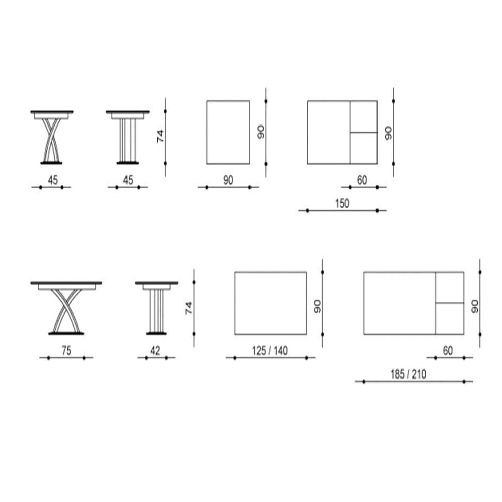 Ondino Dining Table By FCI London