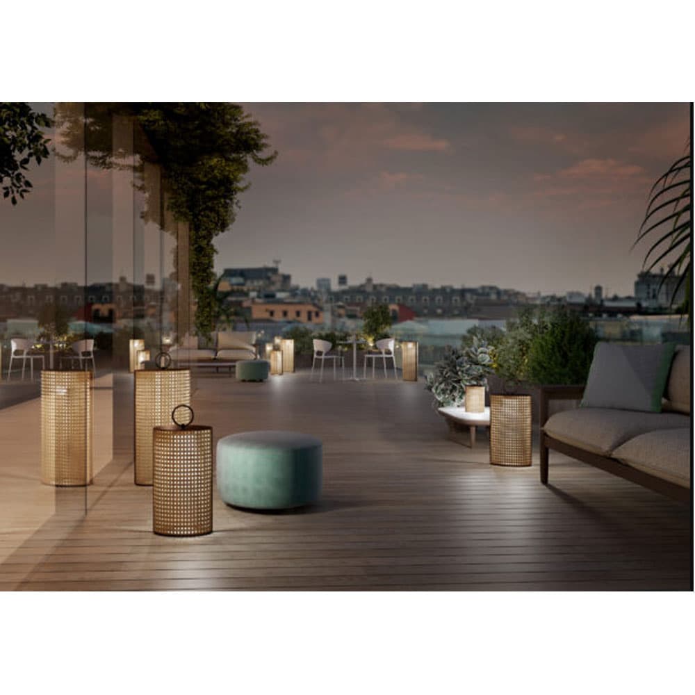 Clara Medium and Large Outdoor Batery Lighting By FCI London