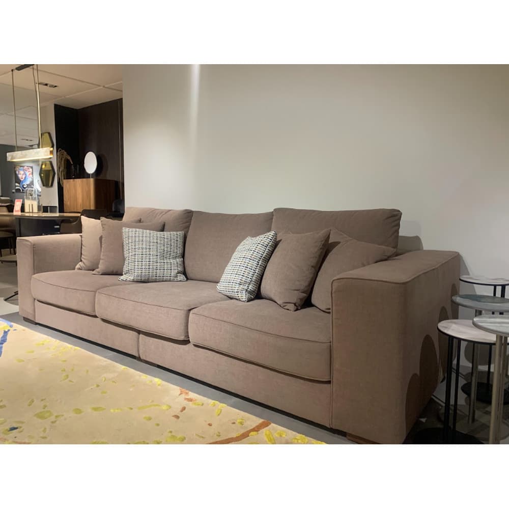 Bespoke Grey 3 Seater Sofa By FCI London