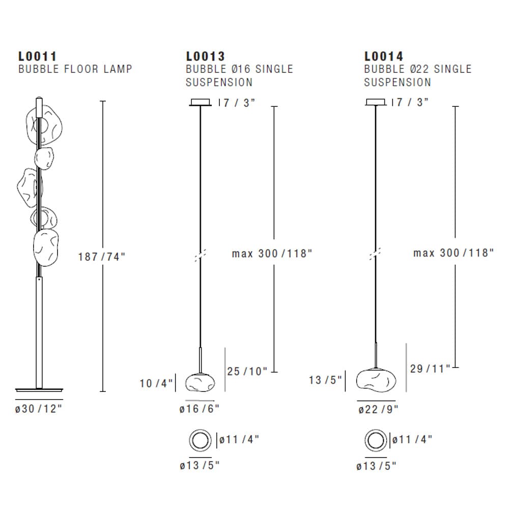 Bubble Floor Lamp By FCI London