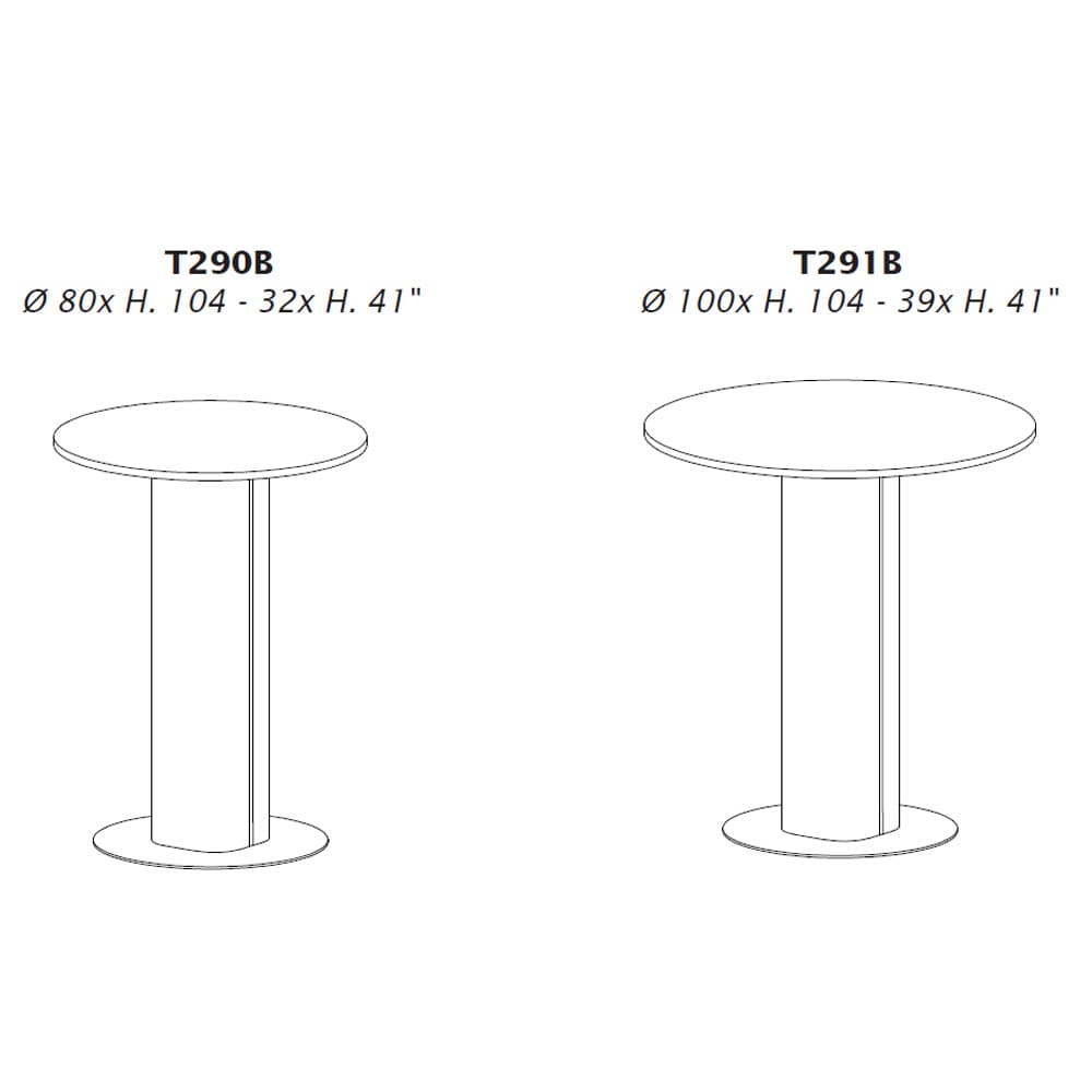 Milos Bar Table By FCI London