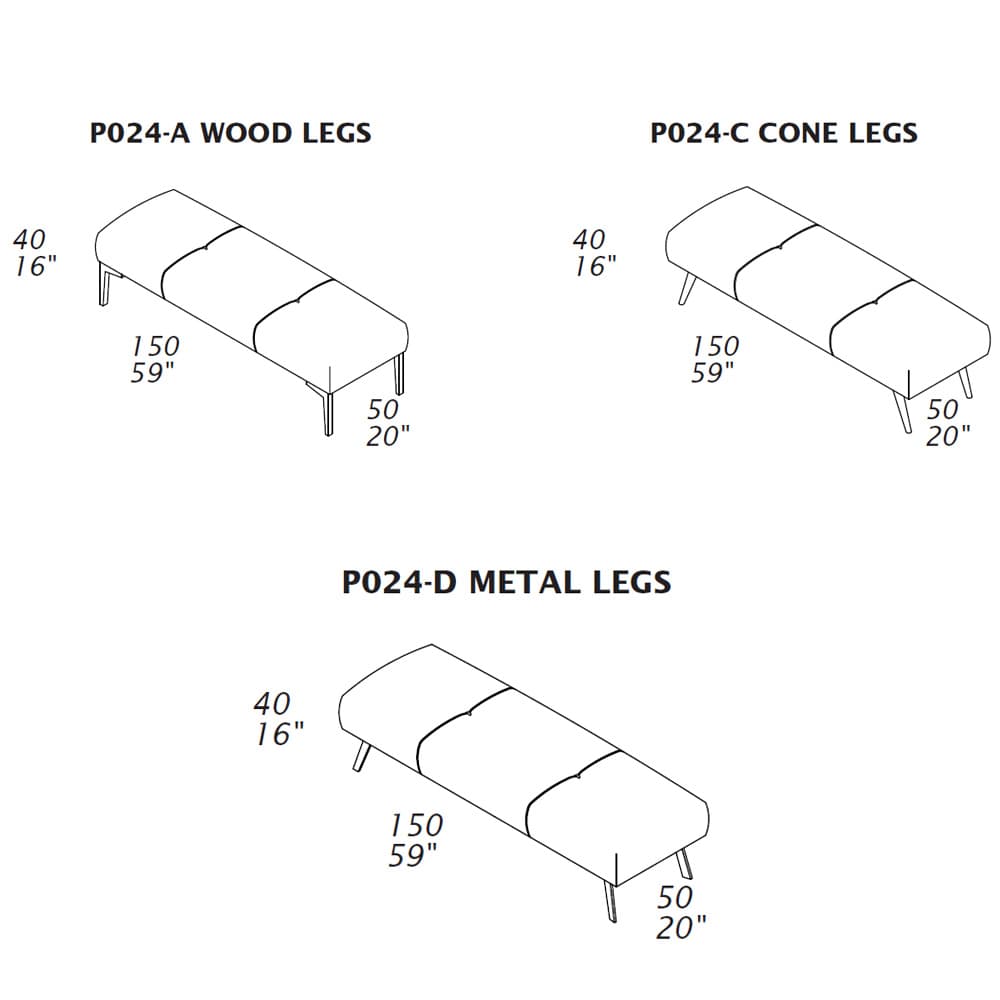 Yoko Bench By FCI London