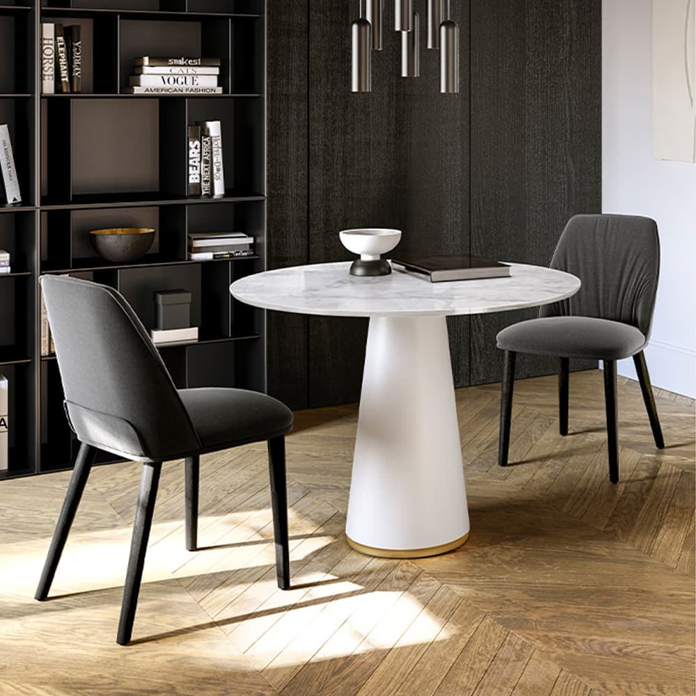 Diva With Wooden Legs Dining Chair By FCI London