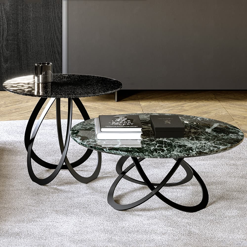 Febe Low Top Glass Coffee Table By FCI London