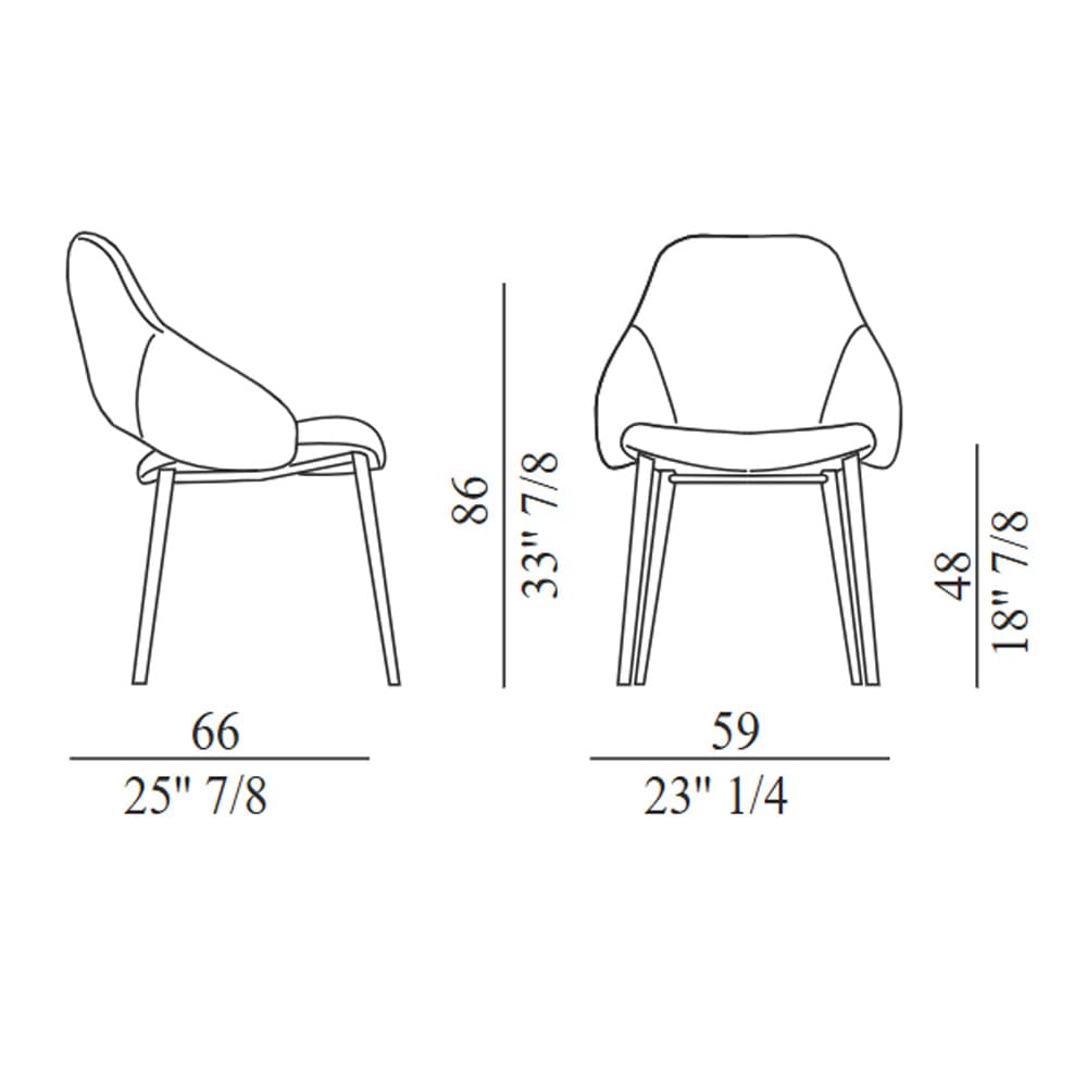 Silhouette Dining Chair By FCI London