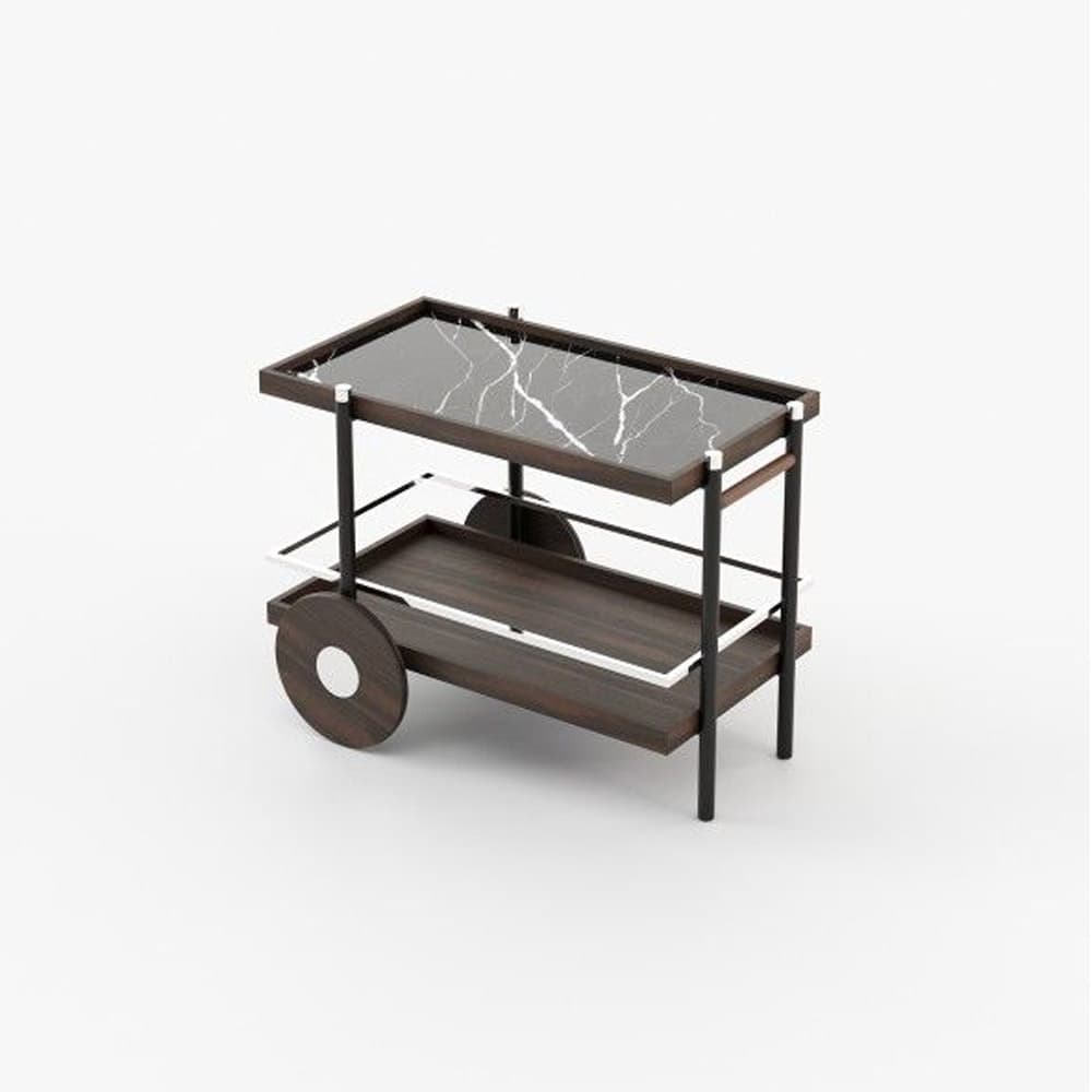 Pitt Tea Cart Bar Trolley By FCI London