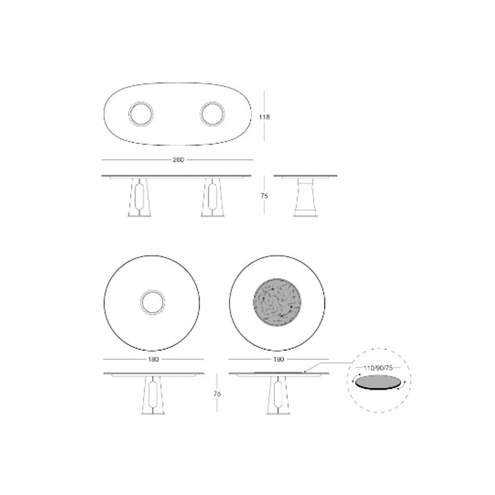 Maverick Dining Table By FCI London