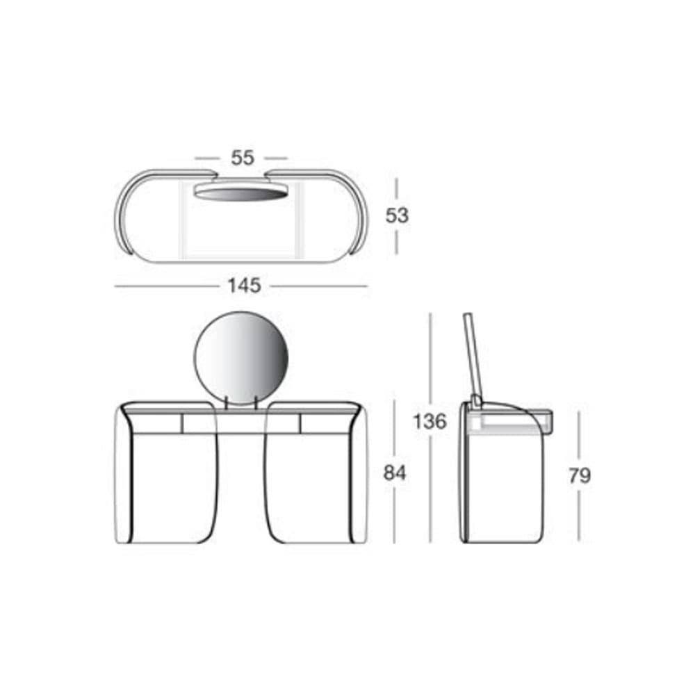 Zelda Dressing Table By FCI London