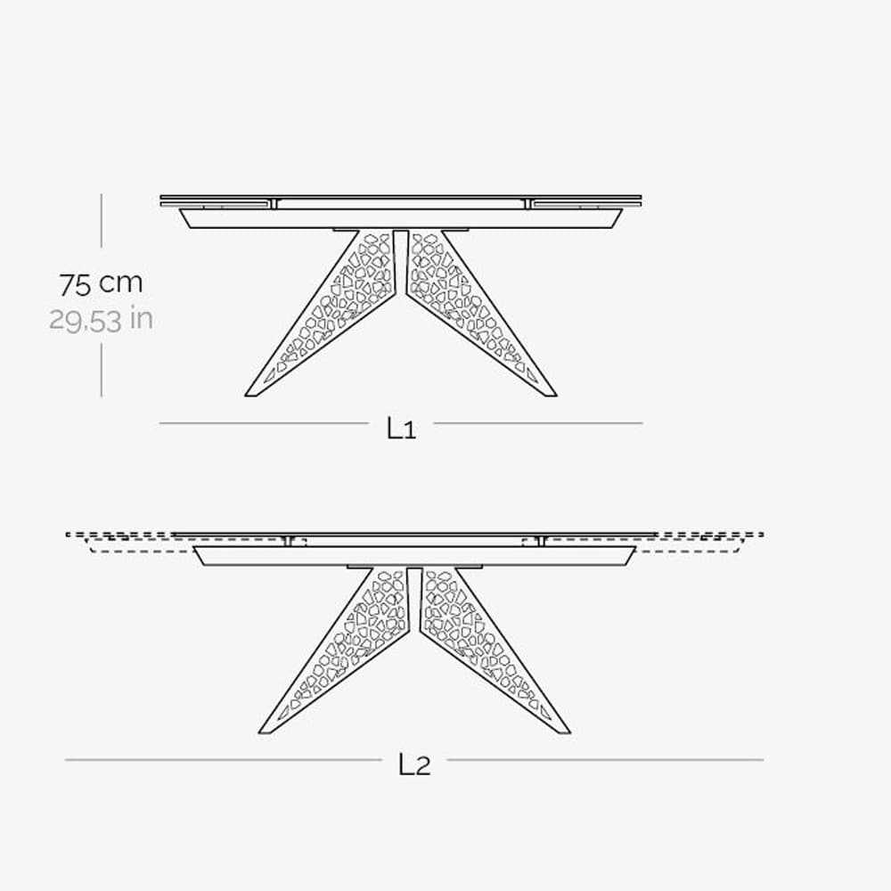 Coliseum Dining Table by Naos