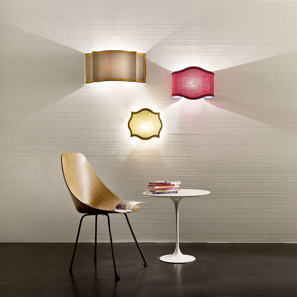 Club House Fabric Pendant Lamp By FCI London