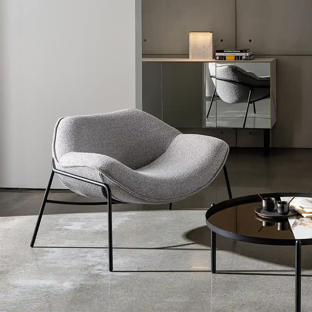 Alisia Without Headrest Armchair By FCI London