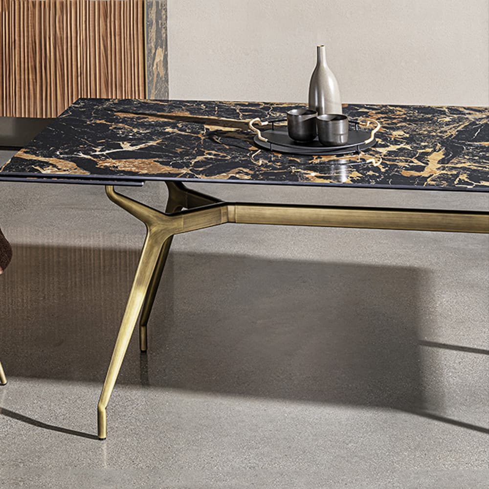 Arkos Rectangular Extensible Dining Table By FCI London