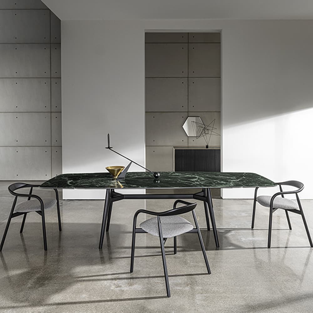 Arkos Shaped Extensible Dining Table By FCI London