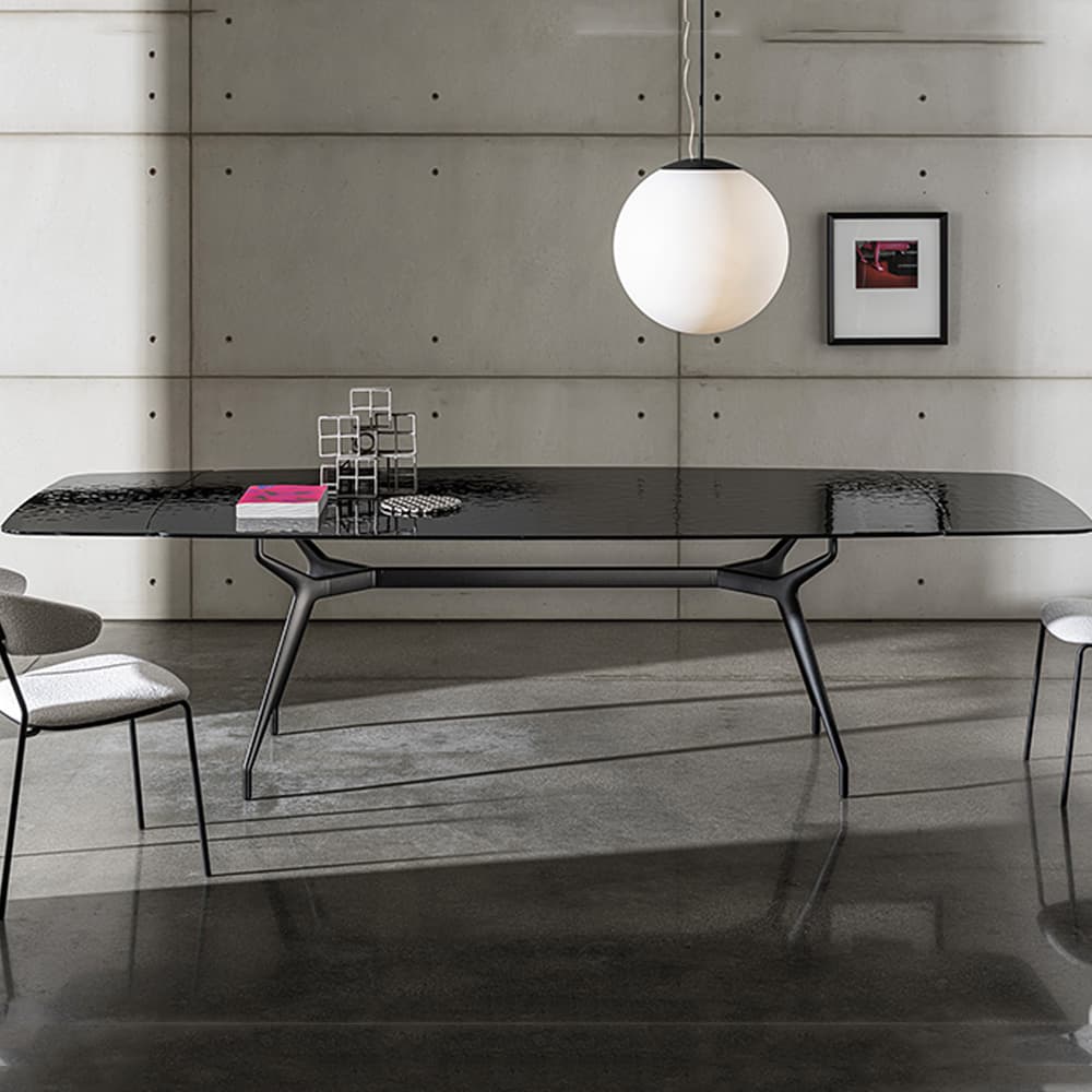 Arkos Shaped Extensible Dining Table By FCI London