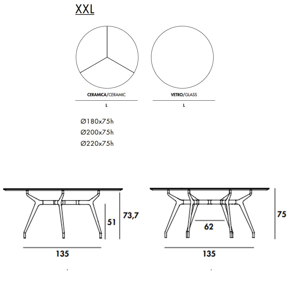 Arkos Xxl Dining Table By FCI London