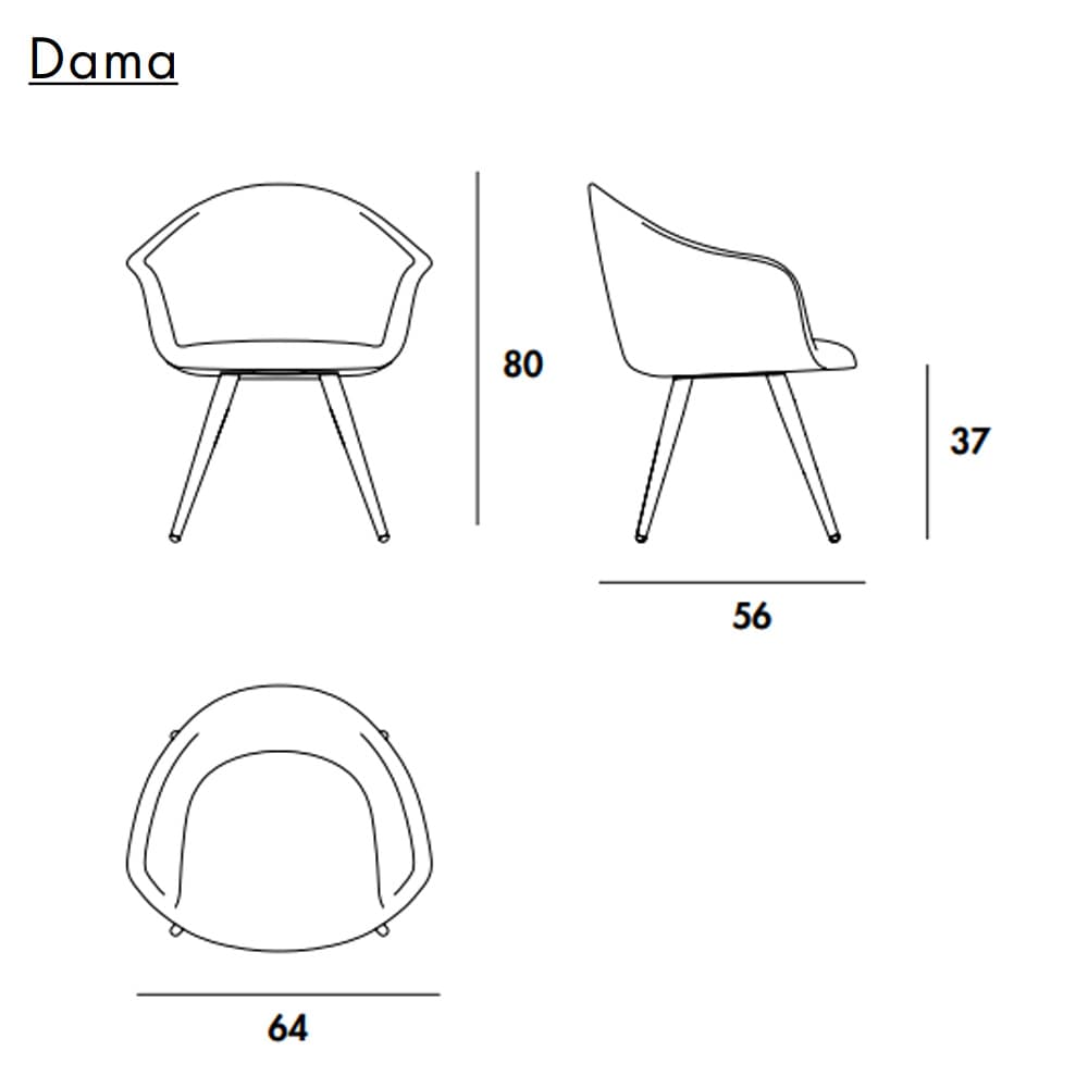 Dama Dining Chair By FCI London