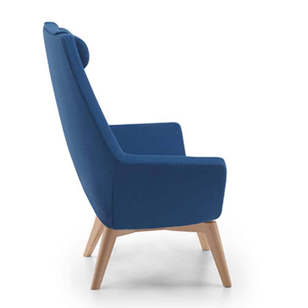 Ariel Armchair Accent Collection by Naustro Italia